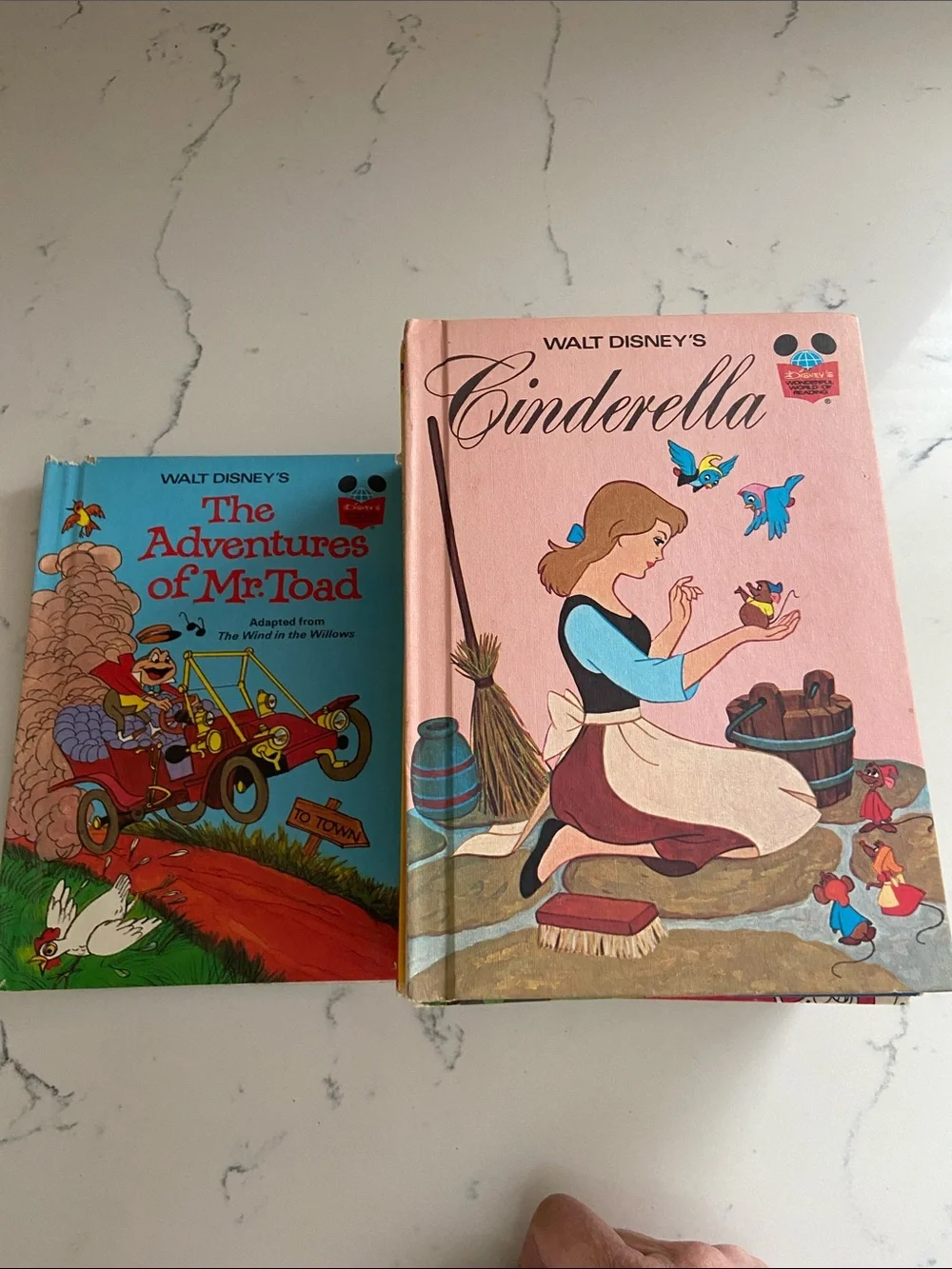 Vintage Disney Wonderful World of Reading 17 Hardcover Book Lot